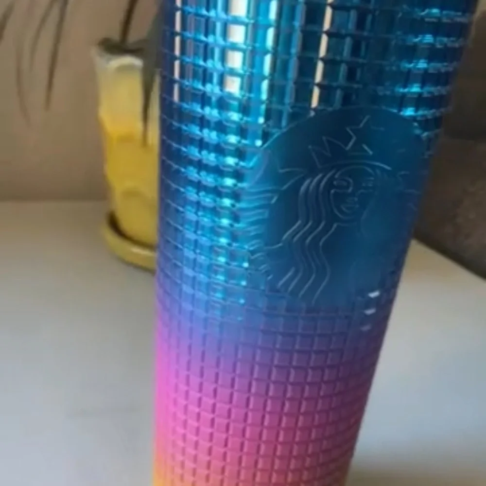 NEW 2023 LE Starbucks X Tim Singleton Pride Grid Gradient Ombre Tumbler